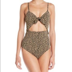 Mara Hoffman Kia One Piece Leopard size large